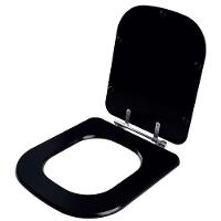 Assento Sanitario Poliester Misti Preto Para Vaso Icasa - 2