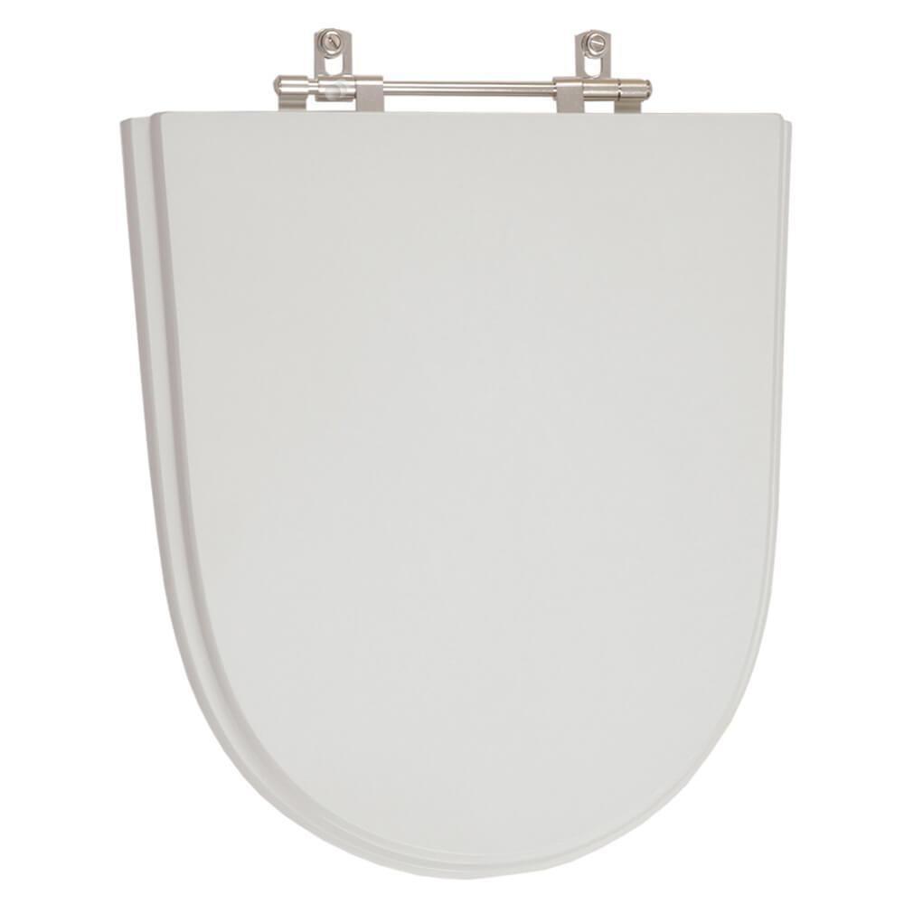 Assento Sanitario Poliester Century Cinza Real Para Vaso Deca - 1