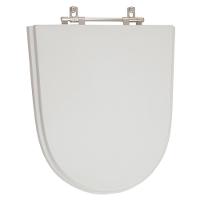 Assento Sanitario Poliester Century Cinza Real Para Vaso Deca - 1