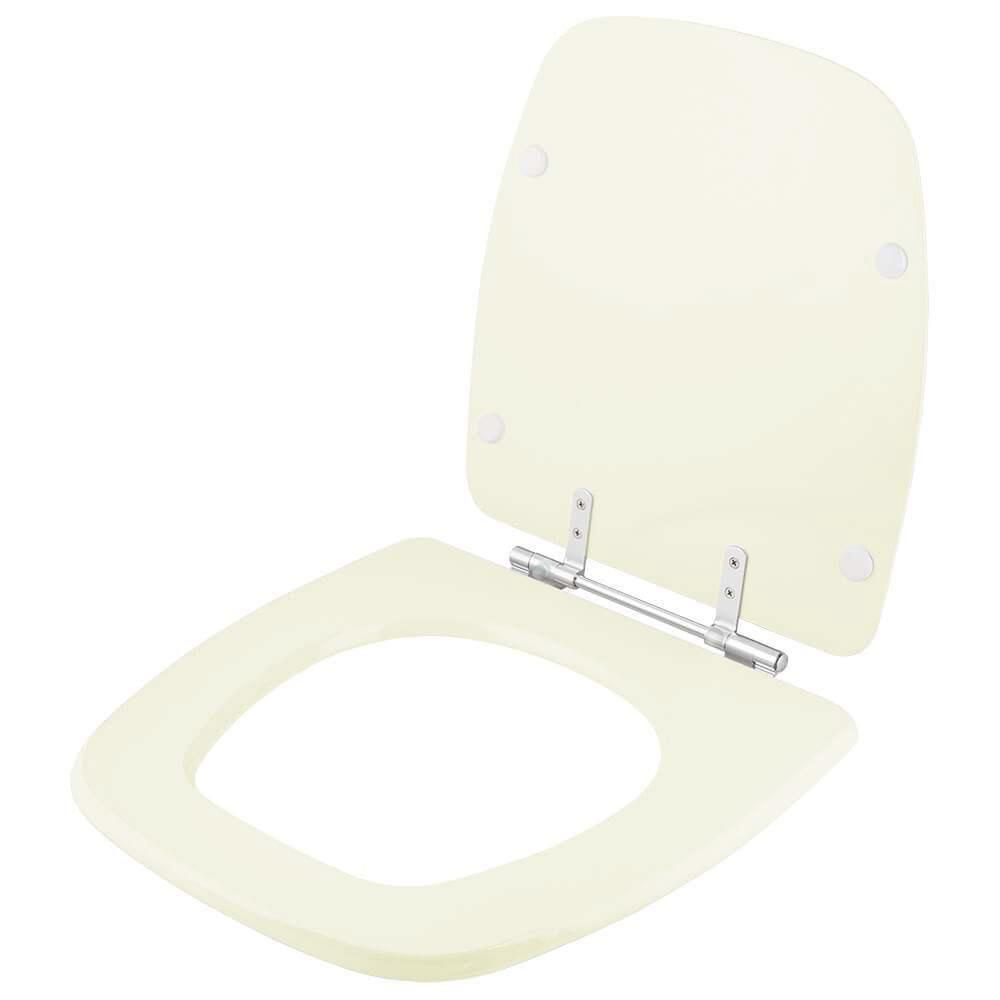 Assento Sanitario Poliester City Pergamon (bege Claro) Para Vaso Celite - 4