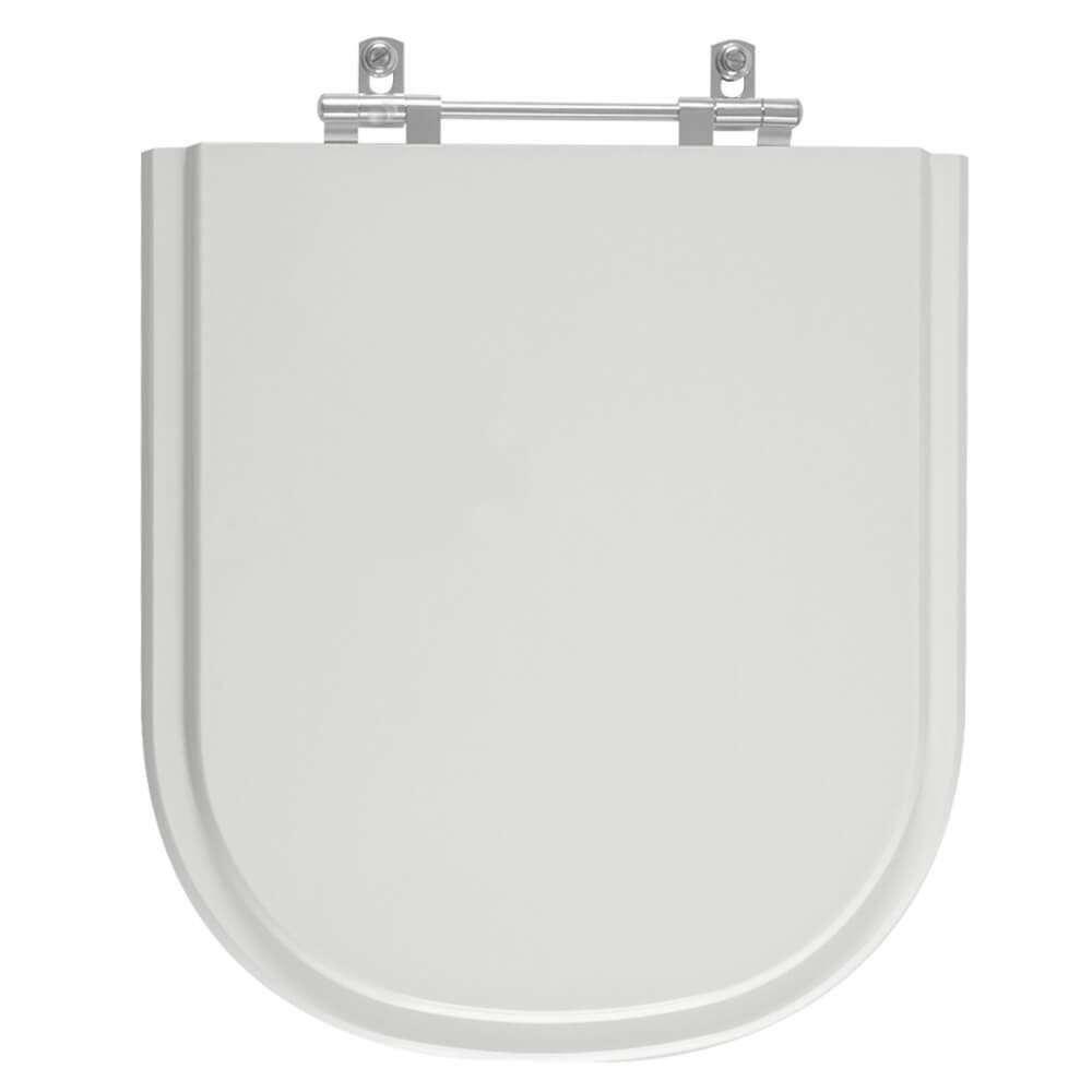 Tampa De Vaso Sanitário Loren Luna Cinza Claro Para Louça Lorenzetti - 1