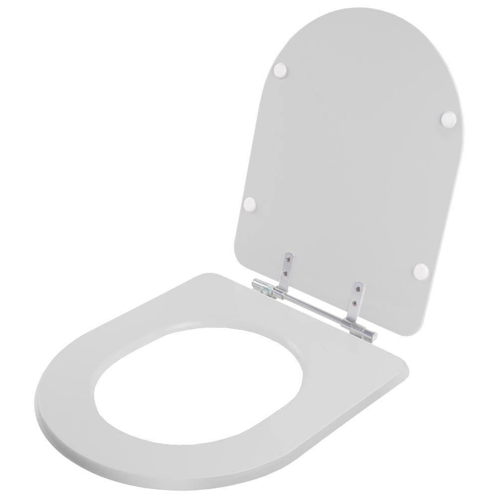 Assento Sanitário Poliester Link Cinza Para Bacia Deca - 2