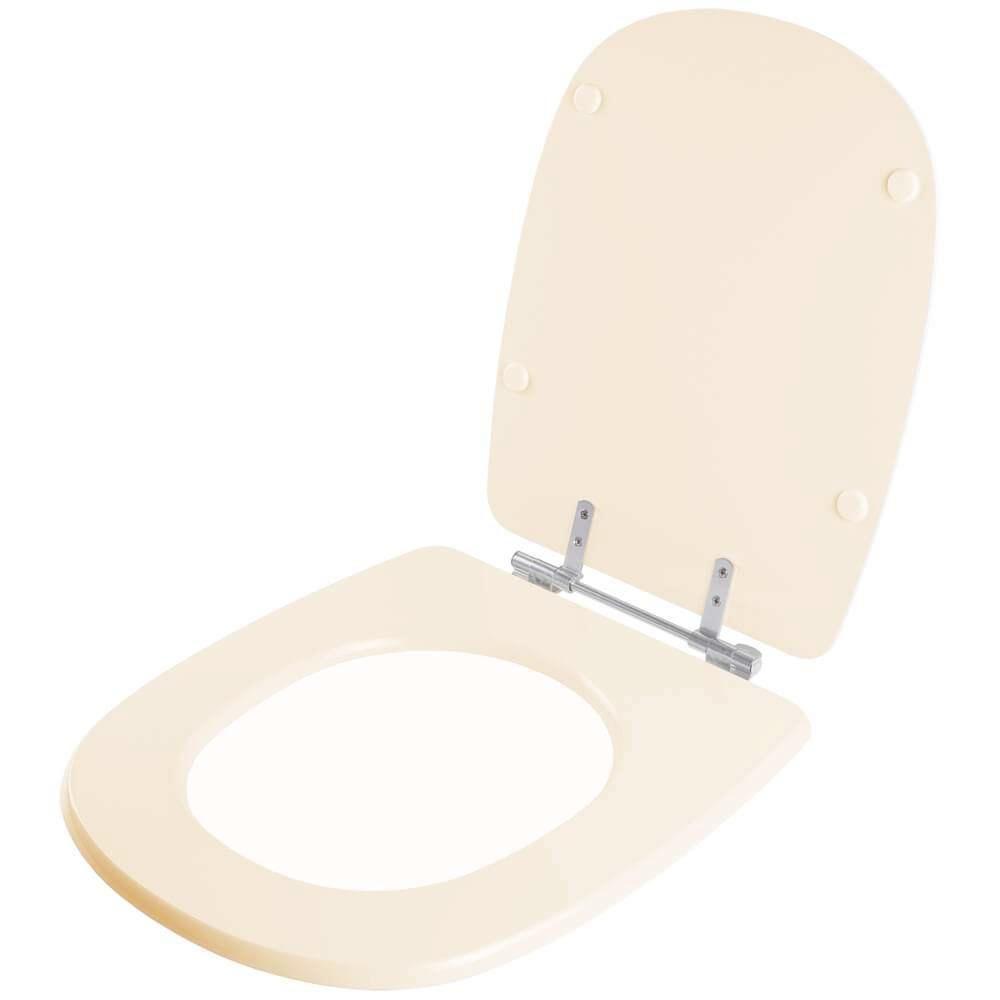 Tampa De Vaso Poliester Paris Bege Claro Para Louça Ideal Standard - 3