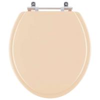 Assento Sanitário Poliester Flamingo Pêssego Rosa Shell Para Vaso Incepa - 1