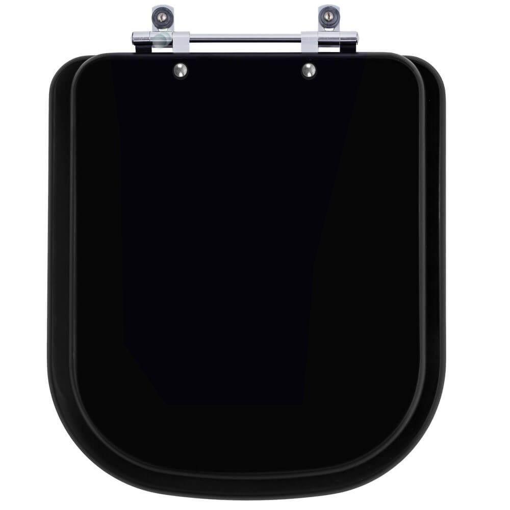 Assento Sanitário Gap Onix (preto Fosco) Para Vaso Roca - 1
