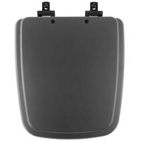 Assento Sanitário Mdf Soft Close Boss Onix (preto Fosco) Para Vaso Incepa Com Ferragem Preta - 1