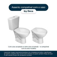 Assento Sanitário Izy Creme (bege Claro) Para Vaso Deca