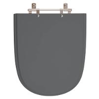 Assento Sanitário Ezedra Cinza Quartzo (cinza Escuro) Para Vaso Ideal Standard - 1