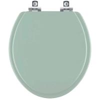 Assento Sanitário Com Fechamento Lento Flamingo Verde Agua Para Vaso Incepa - 1