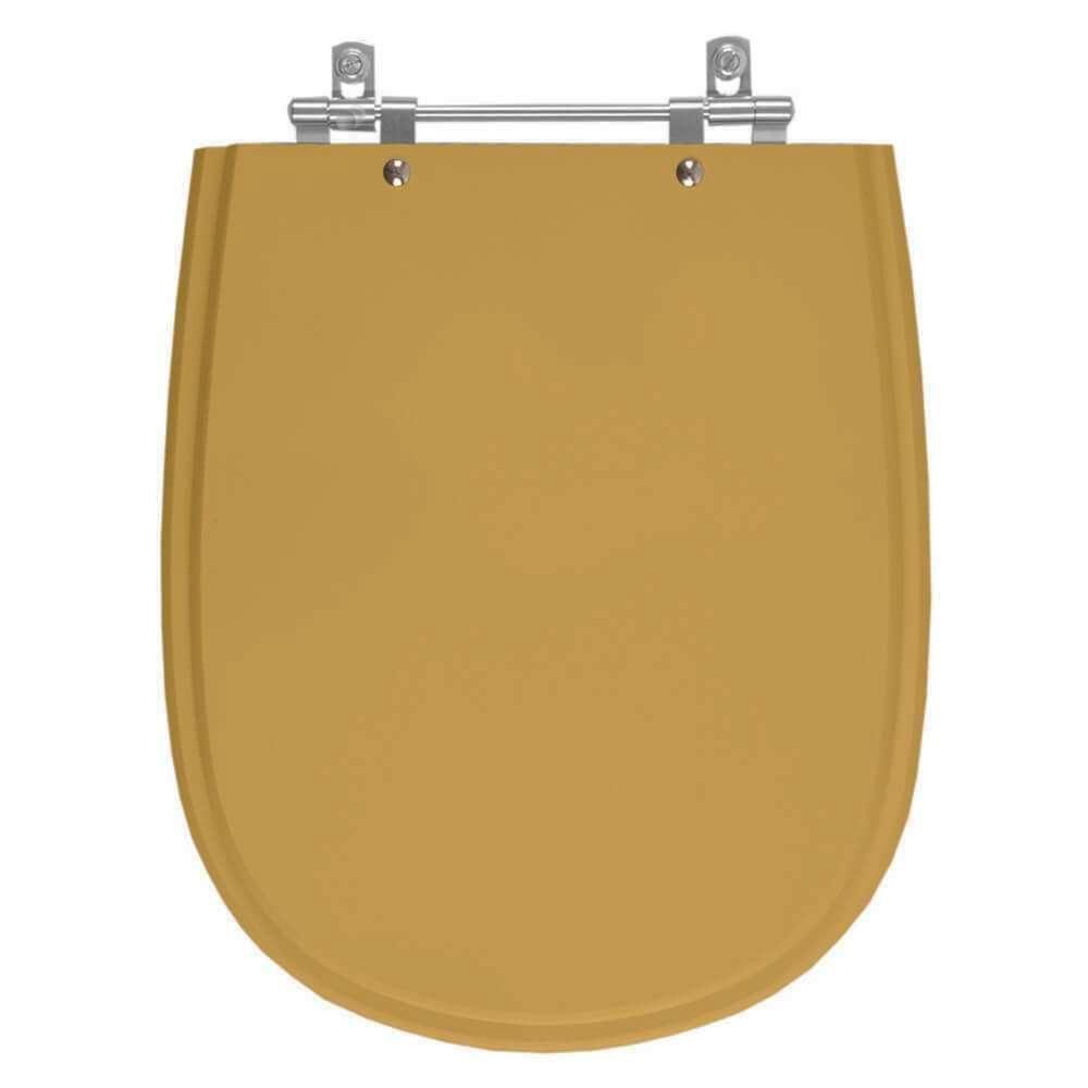 Assento Sanitário Paris Amêndoa Para Vaso Ideal Standard - 1