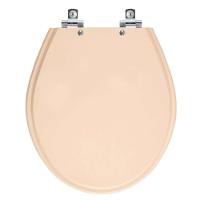 Assento Sanitário Com Fechamento Lento Ravena Rosa Floral Para Vaso Deca - 1