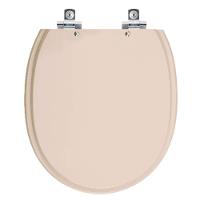 Assento Sanitário Com Amortecedor Village Amendoa Para Vaso Deca - 1