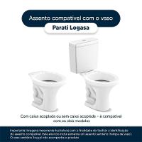 Assento Sanitário Parati Ocre (marrom) Para Vaso Logasa