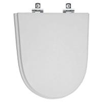 Assento Sanitário Com Amortecedor Century Cinza Real Para Vaso Deca - 1