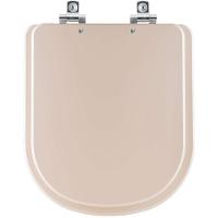 Assento Sanitário Com Fechamento Lento Vogue Plus Amendoa Para Vaso Deca - 1