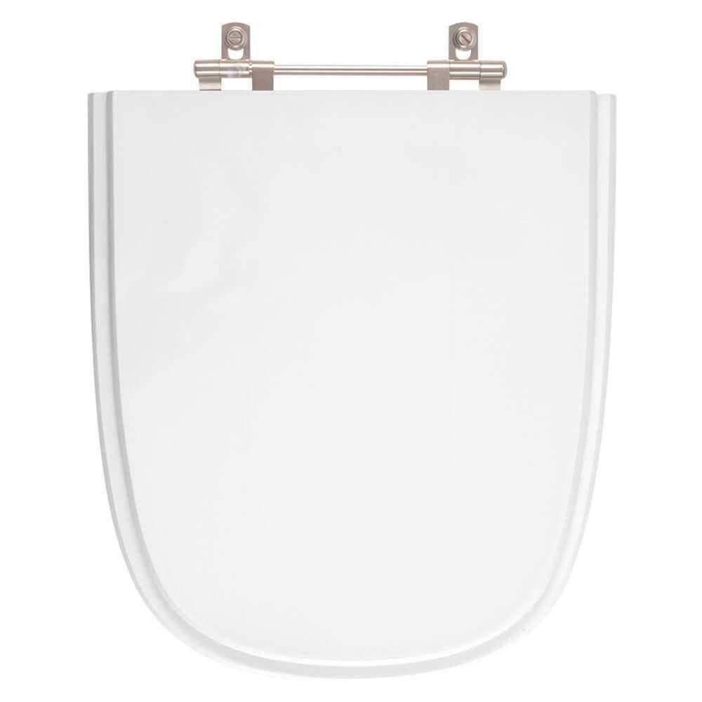 Tampa De Vaso Poliester Ibiza Branco Para Bacia Incepa Cidamar - 1