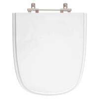 Tampa De Vaso Poliester Ibiza Branco Para Bacia Incepa Cidamar - 1