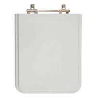 Assento Sanitário Acrílico Square Cinza Para Vaso Incepa Cidamar - 1