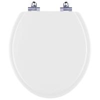 Tampa De Vaso Sanitário Com Amortecedor Diamantina Branco Para Bacia Icasa - 1