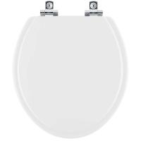 Assento Sanitário Com Amortecedor Atlantis Branco Para Vaso Hervy - 1