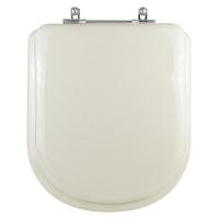 Assento Sanitário Almofadado Vogue Plus Creme Para Vaso Deca - 1