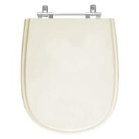 Assento Sanitário Poliéster Sabatini Areia Para Louça Icasa - 1