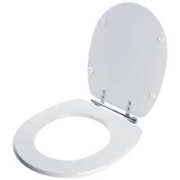 Assento Sanitário Poliéster Aspen Branco Para Vaso Deca - 2