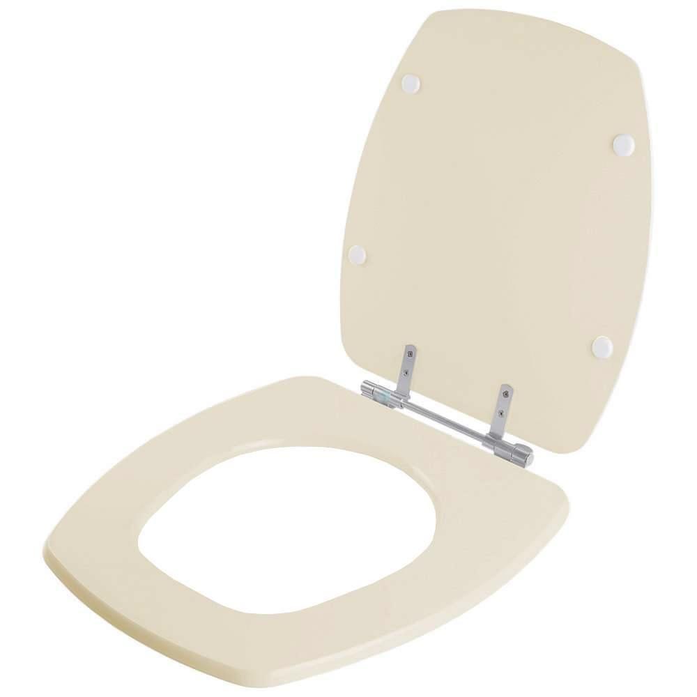 Assento Sanitário Poliester Thema Bone Para Vaso Incepa - 2