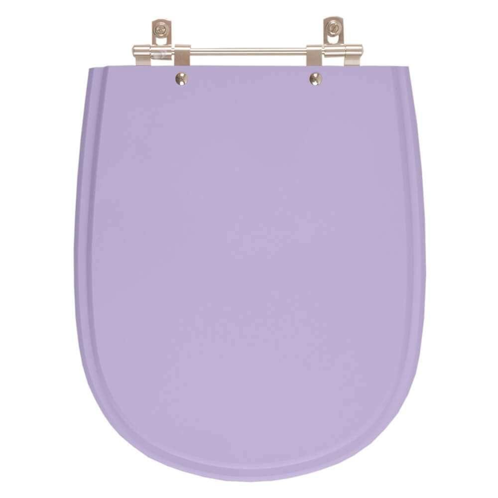 Assento Sanitário Poliester Paris Bermuda (lilás) Para Vaso Ideal Standard - 1