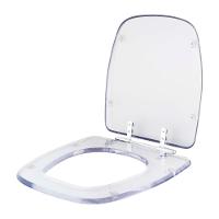 Assento Sanitário Poliester Fit Transparente Para Vaso Celite - 2