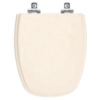 Assento Sanitário Com Fechamento Lento Monte Carlo Amendoa Para Vaso Deca - 1