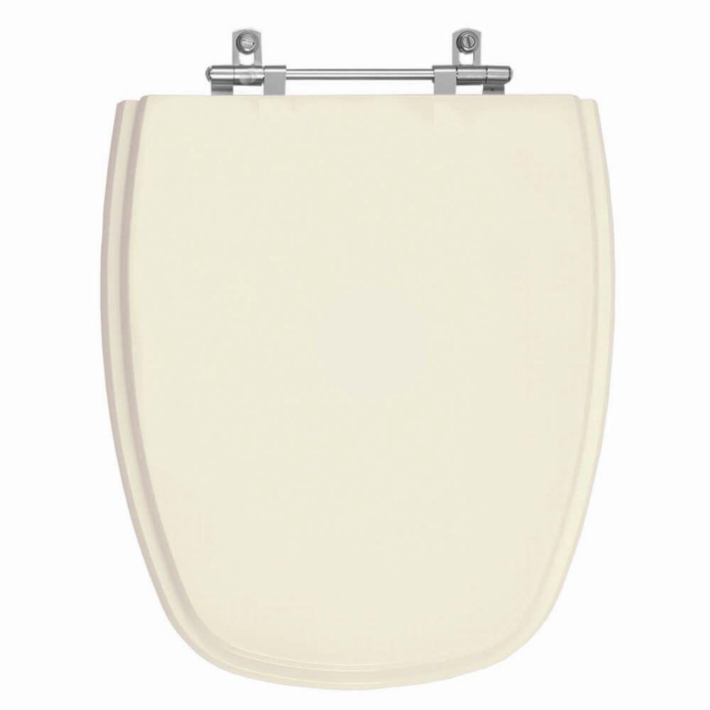 Assento Sanitário Laqueado Monte Carlo Creme Para Vaso Deca - 1