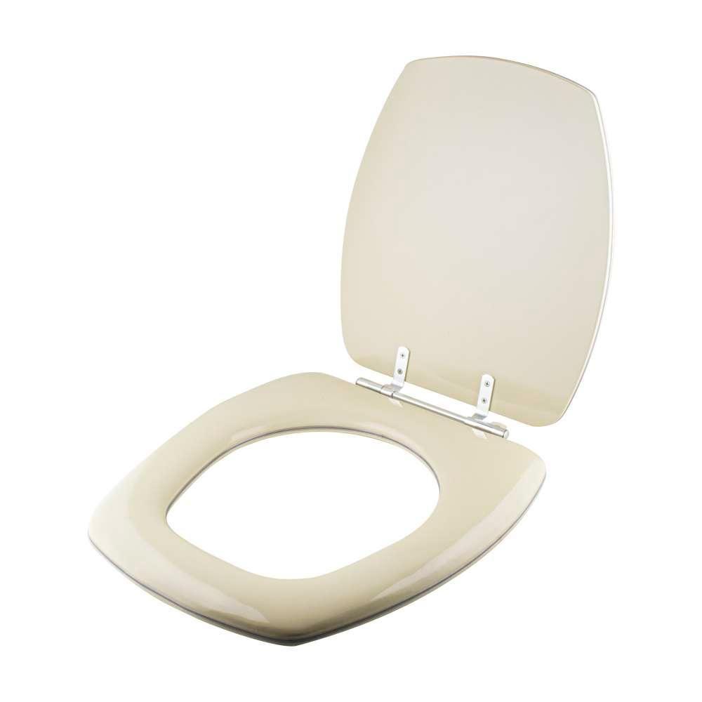 Assento Sanitário Almofadado Thema Bege Claro Para Vaso Incepa - 2