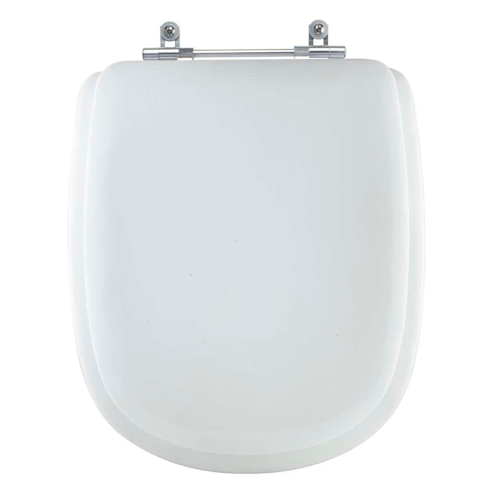 Assento Sanitário Almofadado Sabatini Branco Para Louça Icasa - 1