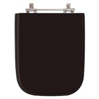 Assento Sanitario Tivoli Preto Para Vaso Ideal Standard - 1