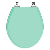 Assento Sanitário Soft Close Carina Verde Claro Para Vaso Ideal Standard - 1