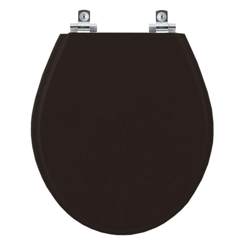 Assento Sanitário Soft Close Carina Preto Para Vaso Ideal Standard - 1
