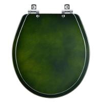Assento Sanitário Soft Close Ravena Verde Degrade Para Vaso Deca - 1