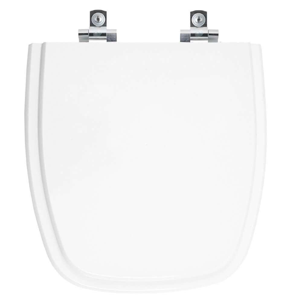 Assento Sanitário Soft Close Versa Branco Para Vaso Agnest - 1