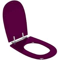 Assento Sanitário Paris Ametista (roxo) Para Vaso Ideal Standard - 5