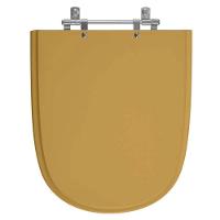 Assento Sanitário Poliester Ezedra Amendoa Para Vaso Ideal Standard - 1