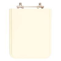 Assento Sanitário Poliester Square Biscuit (bege Claro) Para Vaso Incepa - 1