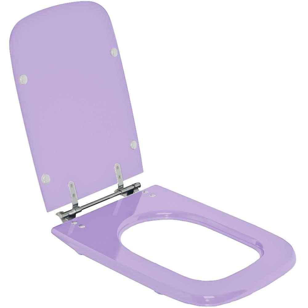 Assento Sanitário Poliester Tivoli Bermuda (lilás) Para Vaso Ideal Standard - 2