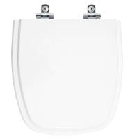 Assento Sanitário Com Fechamento Lento Versa Branco Para Vaso Agnest - 1