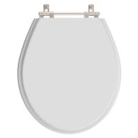 Assento Sanitário Angra Cinza Claro Para Vaso Ideal Standard - 1