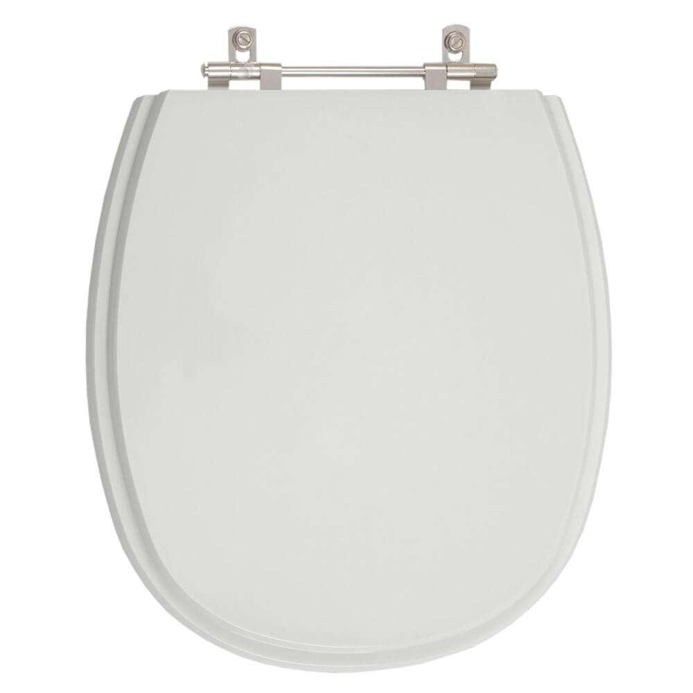 Assento Sanitário Aspen Cinza Real (cinza Claro) Para Vaso Deca - 1