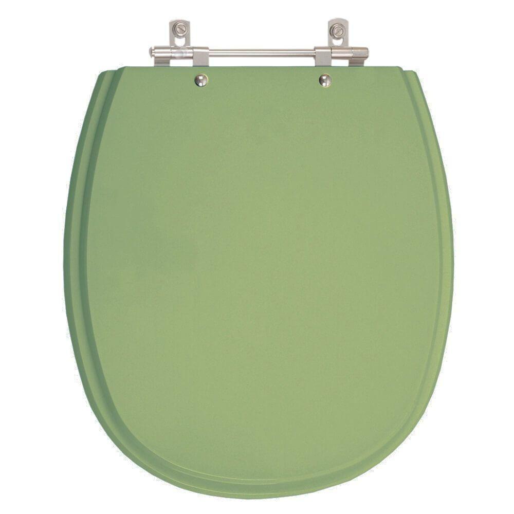 Assento Sanitário Aspen Verde (malva) Para Vaso Deca - 1