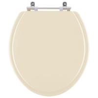 Assento Sanitário Targa Creme (bege Claro) Para Vaso Deca - 1