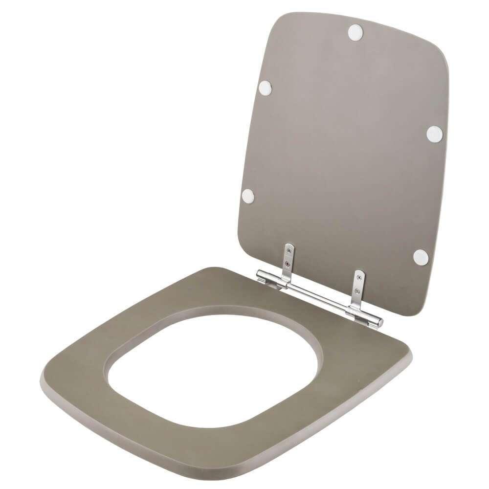 Tampa De Vaso Boss Gris Fosco Para Bacia Incepa 6lpf - 2