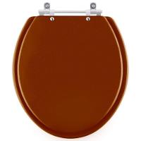 Assento Sanitário Targa Caramelo Para Vaso Deca - 1